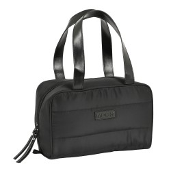 Neceser Rectangular Moos Capsula Acolchado "Negro"