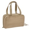 Neceser Rectangular Moos Capsula Acolchado "Camel"