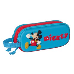 Estuche Doble 3D Mickey Mouse