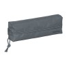 Estuche Rectangular C/Goma Elast. 22Cm Safta "Dark Grey"