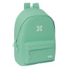 Mochila Doble Para Portatil 15,6"+Usb Munich Basicos "Turquesa"