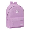 Mochila Doble Para Portatil 15,6"+Usb Munich Basicos "Lila"