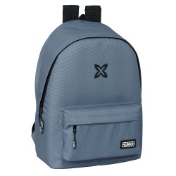 Mochila Doble Para Portatil 15,6"+Usb Munich Basicos "Gris"