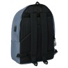 Mochila Doble Para Portatil 15,6"+Usb Munich Basicos "Gris"