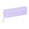 Estuche Rectangular C/Goma Elast. 22Cm Safta "Light Purple"