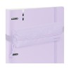 Estuche Rectangular C/Goma Elast. 22Cm Safta "Light Purple"