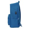 Mochila Doble Para Portatil 15,6"+Usb Real Madrid Chica Azul