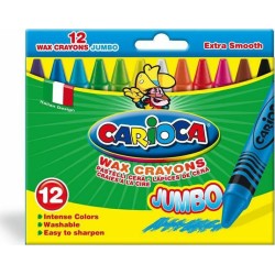 Ceras de Colorear Carioca Maxi Economicas 12Uds