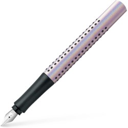 Pluma Estilografica Faber Castell Grip Edition M Glam Pearl