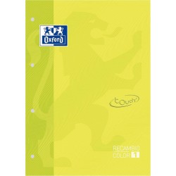 Hojas de Recambio Folio Lima Cuadricula 5x5 Oxford 90 grs 100 Hojas