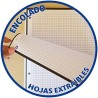 Hojas de Recambio A4 Lima 5x5 90 Grs