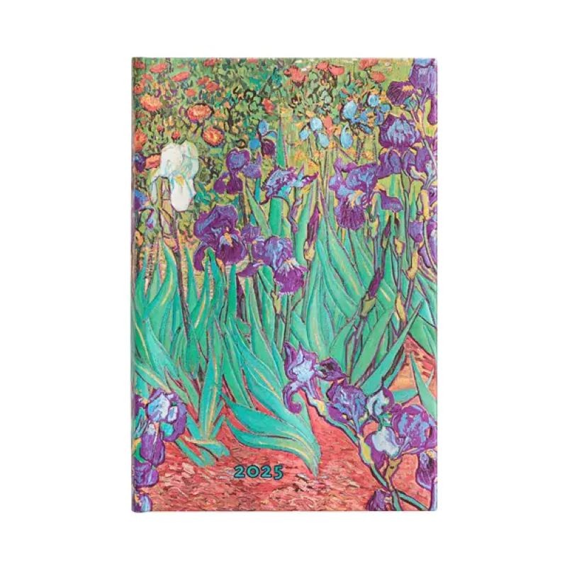 Agenda 2025 Anual PaperBlank Van Goghs Irises Mini