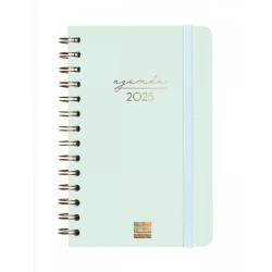 Agenda 2025 Anual Finocam Alma Color Sumo Negro Agendas Vista Semana Vista Horizontal Meses Agenda 12 Meses Agenda Lenguaje Español Tamaño Agenda 15,5 X 21,3 Cms