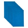 Goma Eva Azul Purpurina 60x40