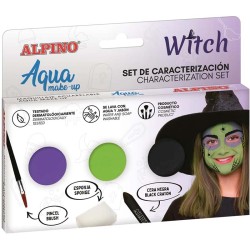 Set Pintacaras en Crema Base de Agua Bruja Alpino 2 Colores