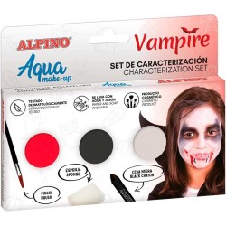 Set de Pintacaras en Crema Base de Agua Vampiro Alpino 2 Colores Pintacaras Formato  Crema Pintacaras Presentación  Packs