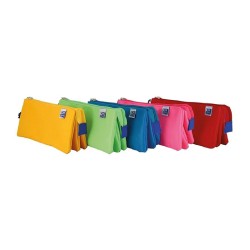 Estuche Oxford Kids Triple Colores Surtidos Estuches Compartimientos Triple Compartimiento  Estuches Tipo Rectangular  Estuches Material  Poliéster 