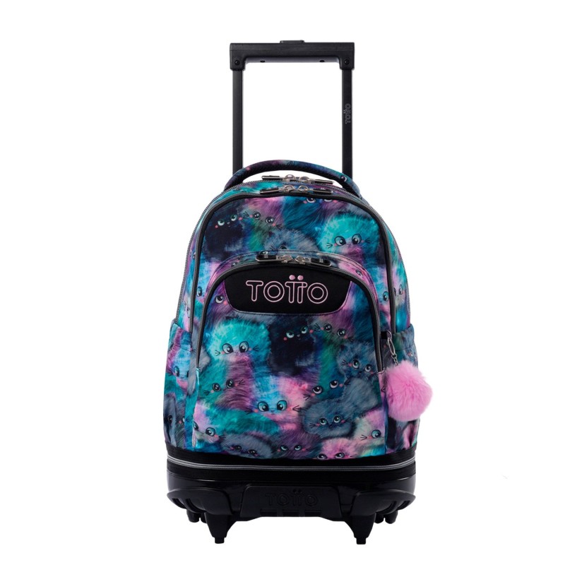 Mochila con ruedas escolar Totto Renglones Storm|Mochila con Ruedas Escolares