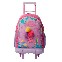 Mochila Escolar Ruedas Totto Ice Pop