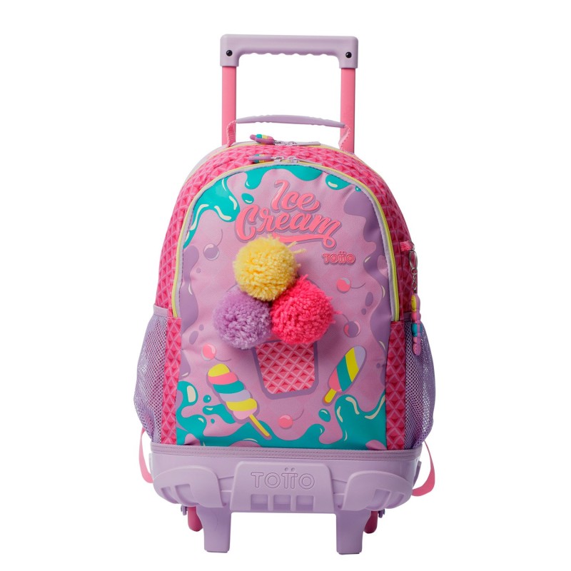 Mochila con ruedas escolar Totto desmontable Tiza Cool|Mochila con Ruedas Escolares