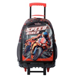 Mochila Escolar Ruedas Totto Speed - L