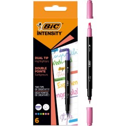 Subrayador Doble Intensity Dual Highlighter Bic