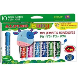 Estuche 10 Rotuladores Alpino Baby