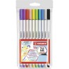 Pack Rotuladores Stabilo Pen 68 Brush 10 Uds|Rotuladores Punta Pincel