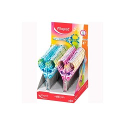 Tijera Escolar Punta Roma Mini Cute 13Cm Tijeras Tamaño 13 Cm Tijeras Color Básicos Tijeras Lateralidad Diestros  Tijeras Tipo Punta Roma