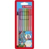 Stabilo Pen 68 Estuche 8 Unidades New