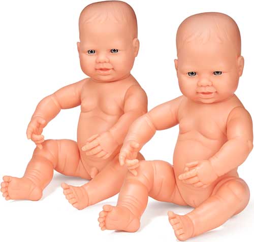 Muñecos recién nacidos europeos 40 cm