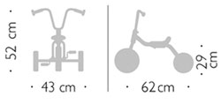 Medidas triciclo