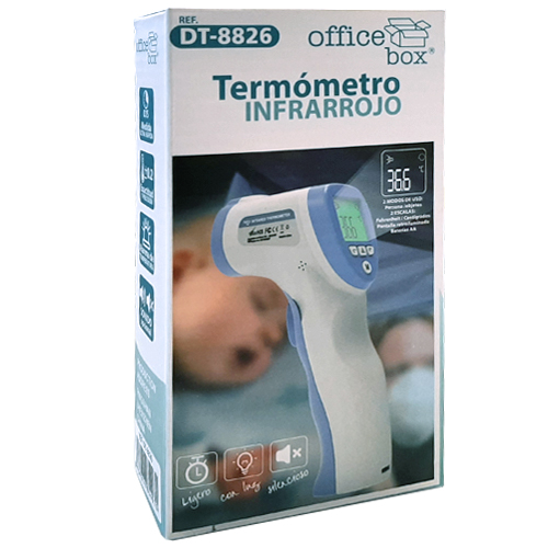 Termómetro manual infrarrojo sin contacto detalle 1