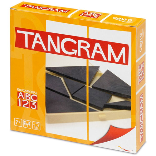 Tangram en caja de plástico detalle 1