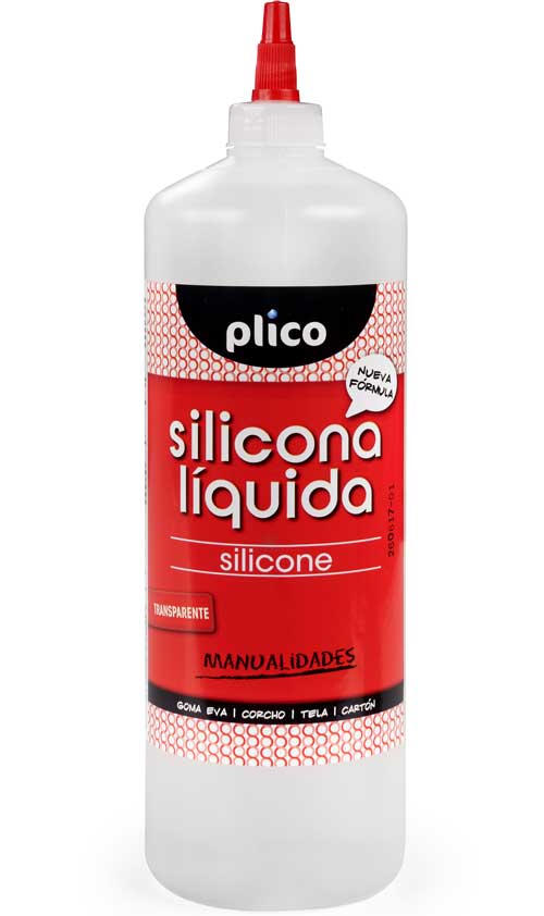 Silicona líquida botella 1 litro